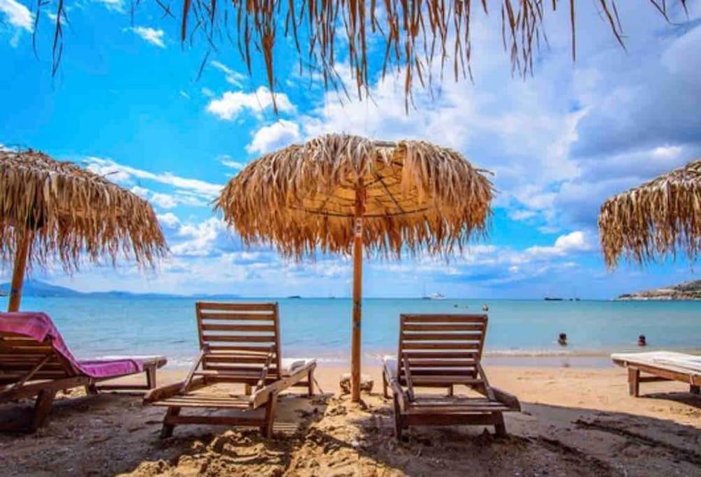 Lux Beach Apartment Vari  Bagian luar foto